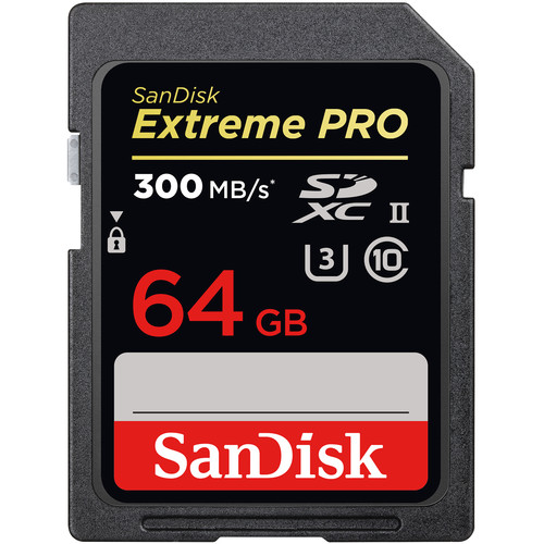 مموری-سن-دیسک--SanDisk-64GB-Extreme-PRO-UHS-II-SDXC-Memory-Card-300MB-s--MFR---SDSDXPK-064G-ANCIN
